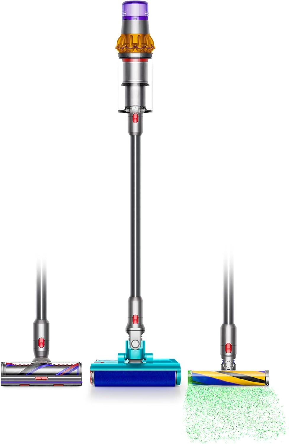 Dyson V15s Detect Submarine​ Wet Dry Vacuum, Yellow/Nickel
