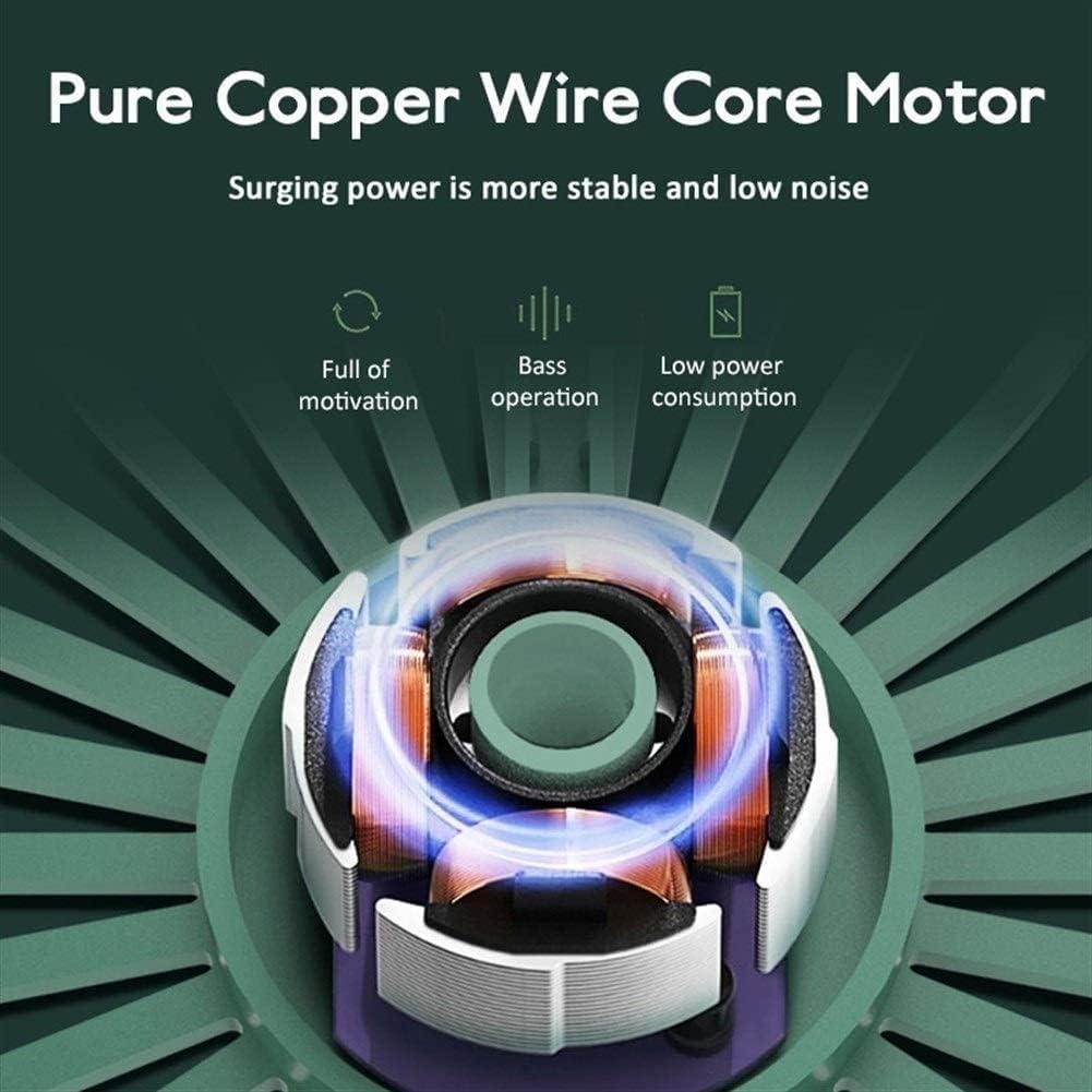 Portable Air Conditioner Fan, Small Desktop Cooling Fan, Personal Mini Air Conditioner, Air Cooler for Home, Office and Room (Green)