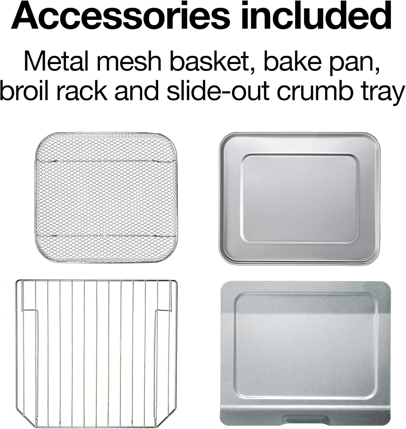 Proctor Silex Simply-Crisp Air Fryer Toaster Oven Combo with 4 Functions Including Convection, Air Fry, Bake & Broil, Fits 6 Slices or 12” Pizza, Auto Shutoff, Black (31275)