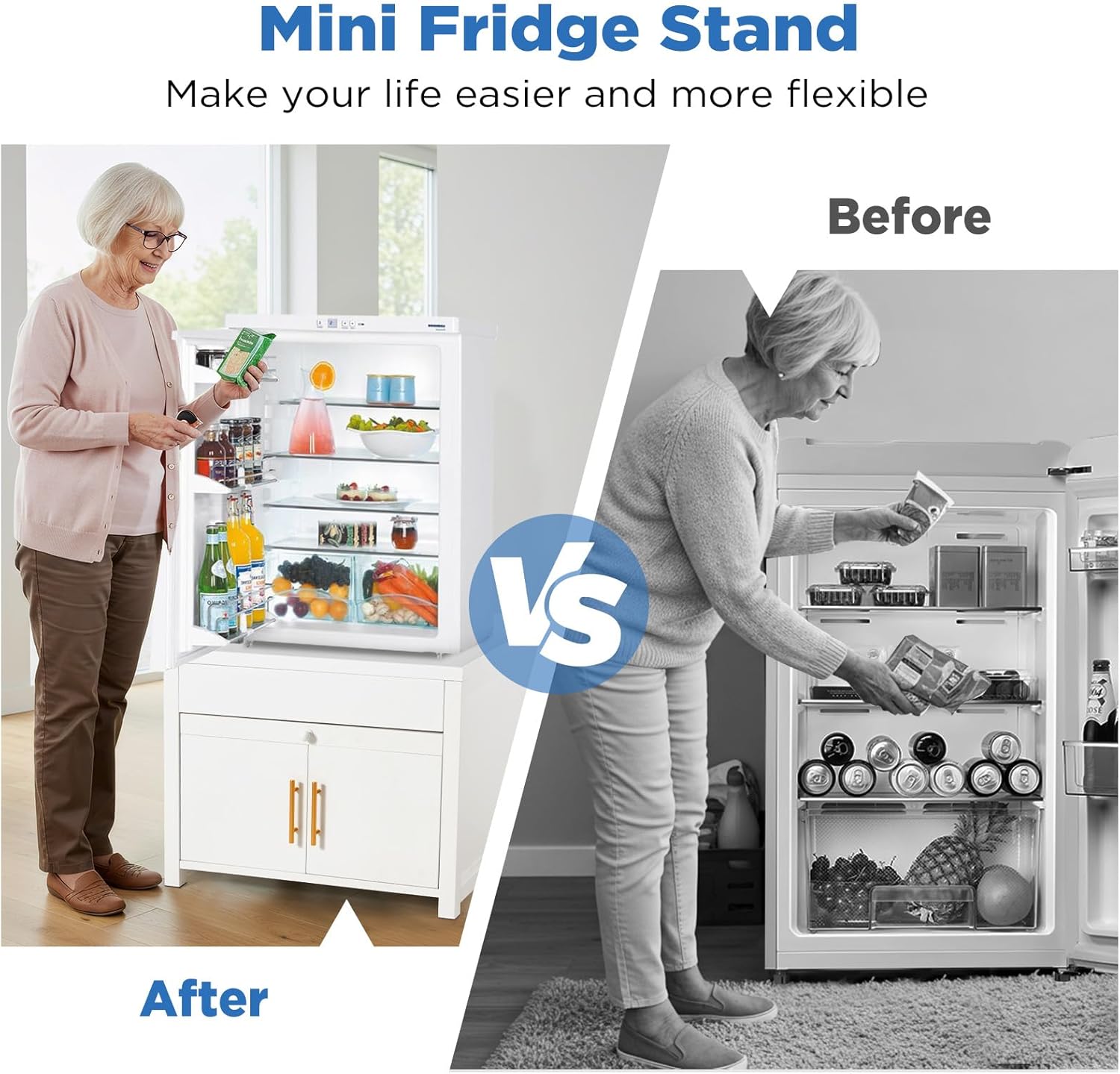 2 Pack Laundry Pedestal, 700 LBS Capacity Washer Dryer Pedestal, Heavy Duty Shock-Proof Washer Stand, Laundry Dryer Stand with Pull-Out Shelf Hidden Storage Drainage (Beige)