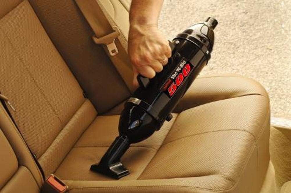 MetroVac AM12-IDA Vac N Blo Jr - Powerful Automotive Vacuum & Air Duster - Portable Car Cleaning Supplies w/ 12V Motor, 140 Watts & 10 ft. Cord Plugs