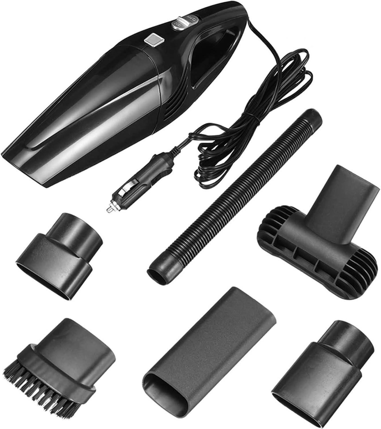 Hand Held Vacuum, Handheld Vacuum Cordless Powerful Cyclone Suction Portable Rechargeable Vacuum Cleaner for Car Home Pet Hair