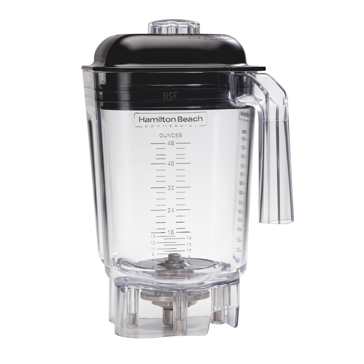 Hamilton Beach Commercial Summit Edge High-Performance Blender AirWhip Frothing BPA-Free Copolyester Container, 48 oz / 1.4 L Capacity, Fits Summit Edge Blender HBH855, NSF Certified, 6126-851