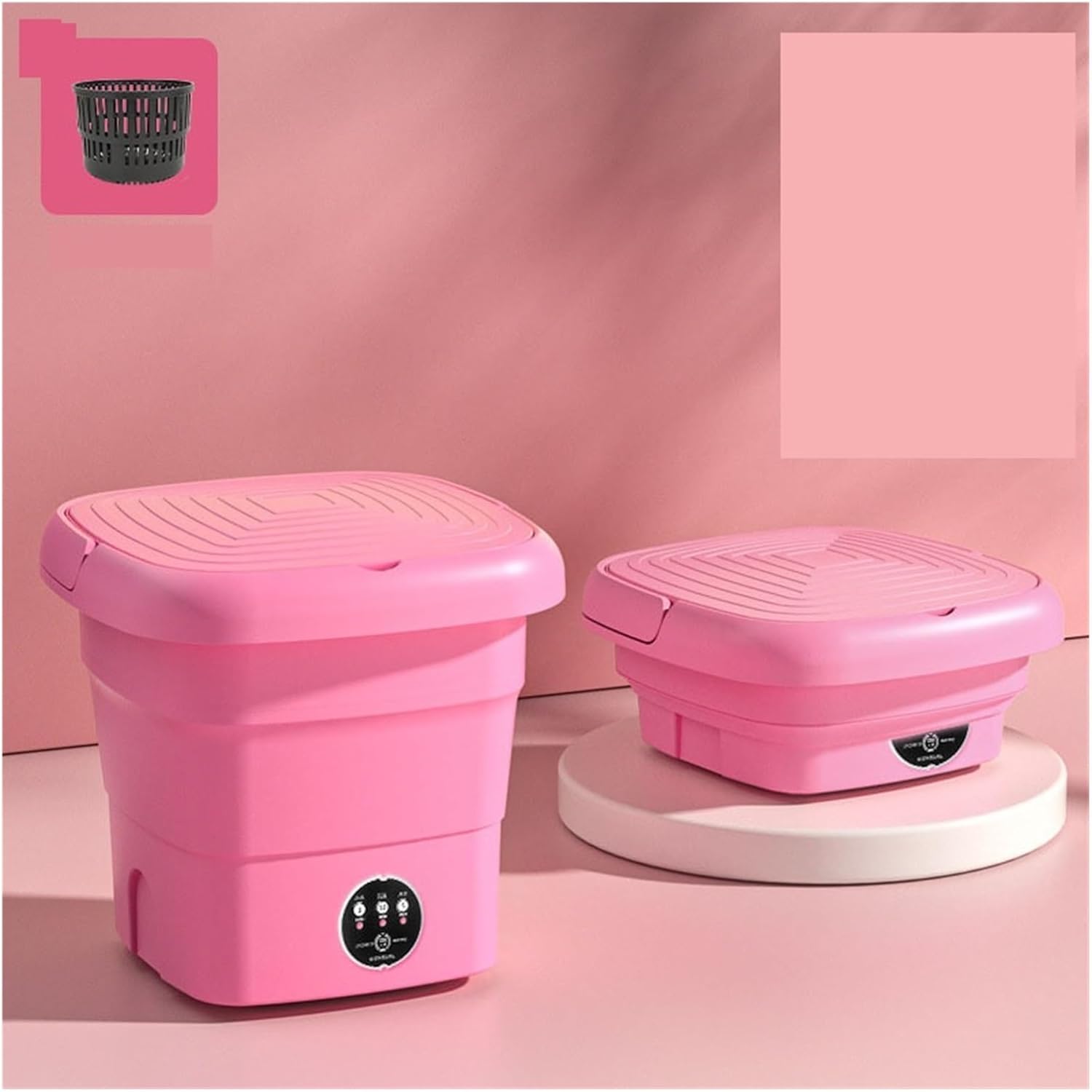 Portable Washing Machine Dehydratable Dormitory Student Sock Underwear Panties Rental Travel Shipping,for Travel,Camping, RV & Dorms