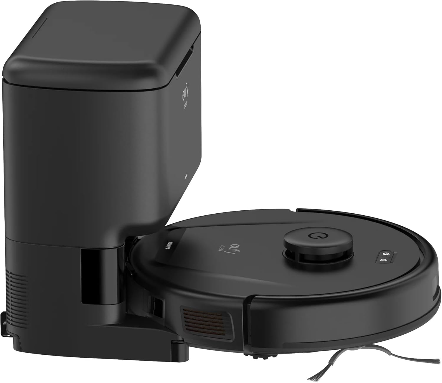 eufy Like-New L50 SES Robot Vacuum with 60 Day Self-Empty Station, Multi-Floor Cleaning,Precise iPath Laser Navigation, Customizable Al Mapping, Ideal for Hard Floor Tile Carpet (Renewed)