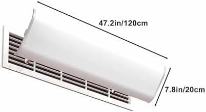Adjustable Air Deflector, Air Conditioner Windshield for Central AC, Air Conditioning Windshield, for Living Rooms and Bedrooms
