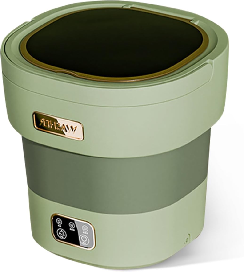 Portable Washing Machine, Mini Washer 12L Upgraded Large Capacity Foldable Washer Deep Cleaning of Underwear Small Baby Clothes Suitable for Apartments Dormitories Hotels