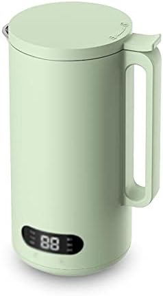 Soymilk Machine Automatic Heating Soyabean Milk Maker Filter-Free Non-Drip Spout Reservation Soy Beans Milk Juicer Grain(Black)