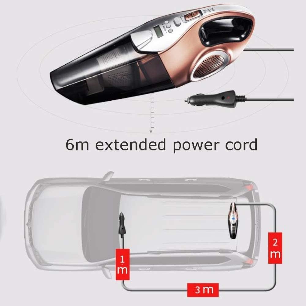 Handheld Vacuum Cordless, Hand Vacuum Portable Vacuum Cleaner with Li-ion Battery Rechargeable Quick Charge Tech, Wet Dry Car Vacuum for Home and Car Cleaning ﻿