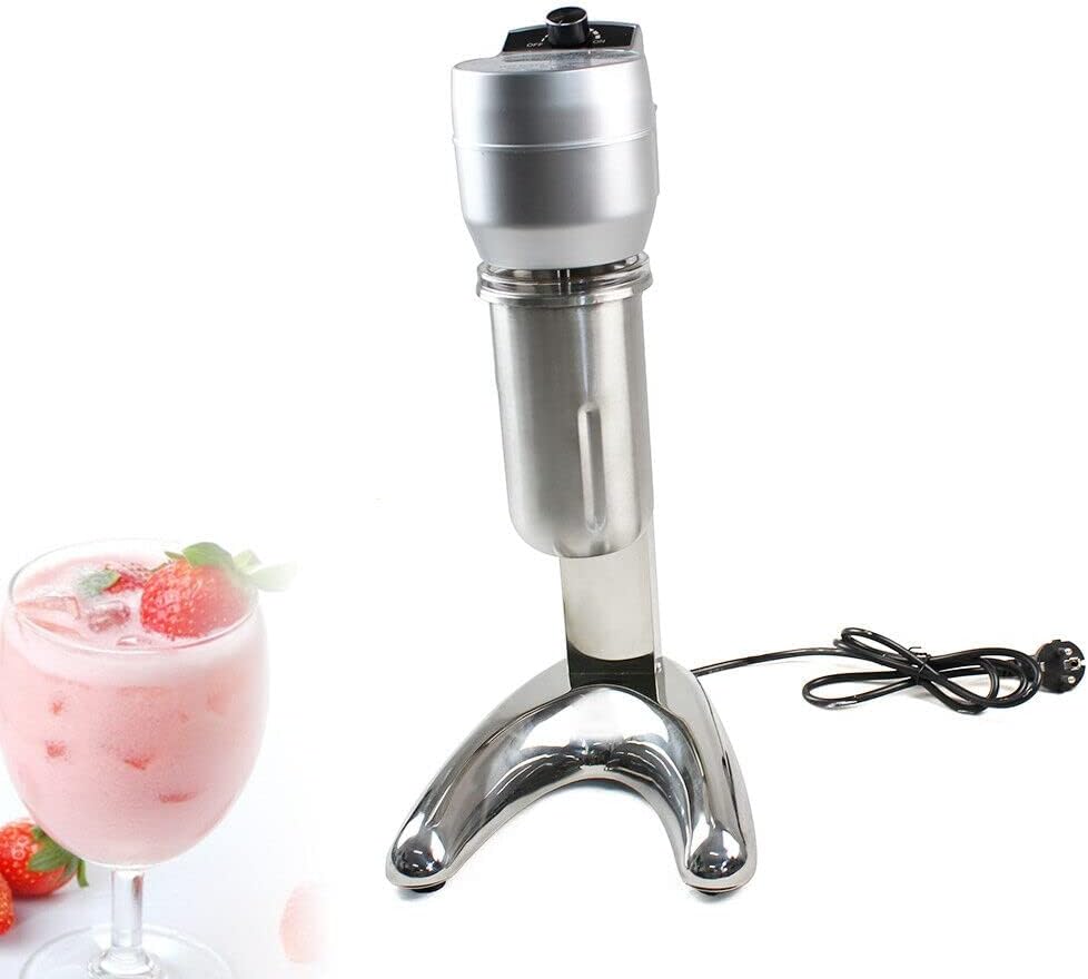 300W Milk shak Maker Drink Mixer Stainless Steel Smoothie Maker Drinking Blender Milk Shake Machine Milk Smoothie Malt Tea Drink Mix Mixer Blender