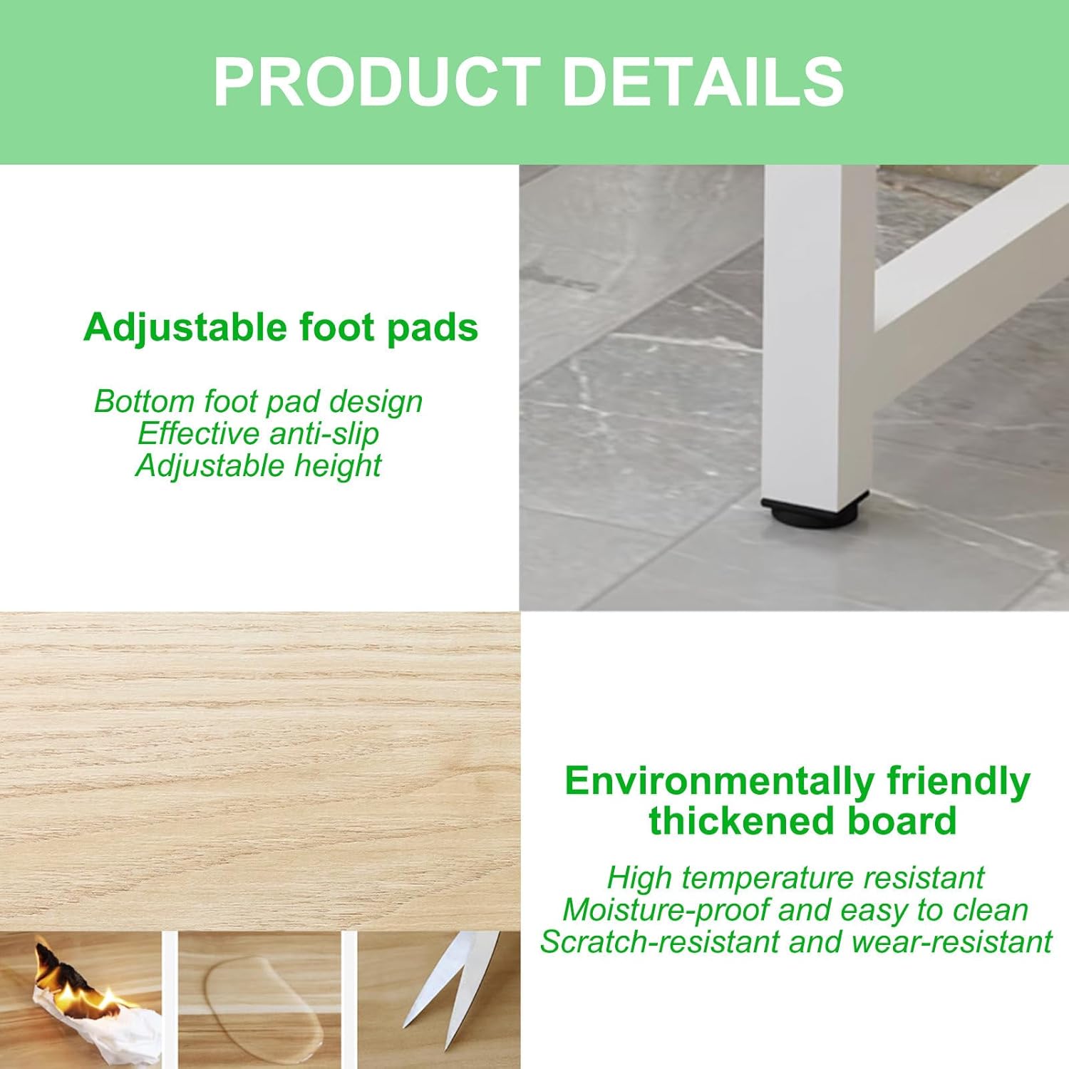 Home Appliances Storage Rack,Washer Storage Rack,40Mm Thickened Square Tube,Waterproof Thickened Wood Board, for Laundry Room,White