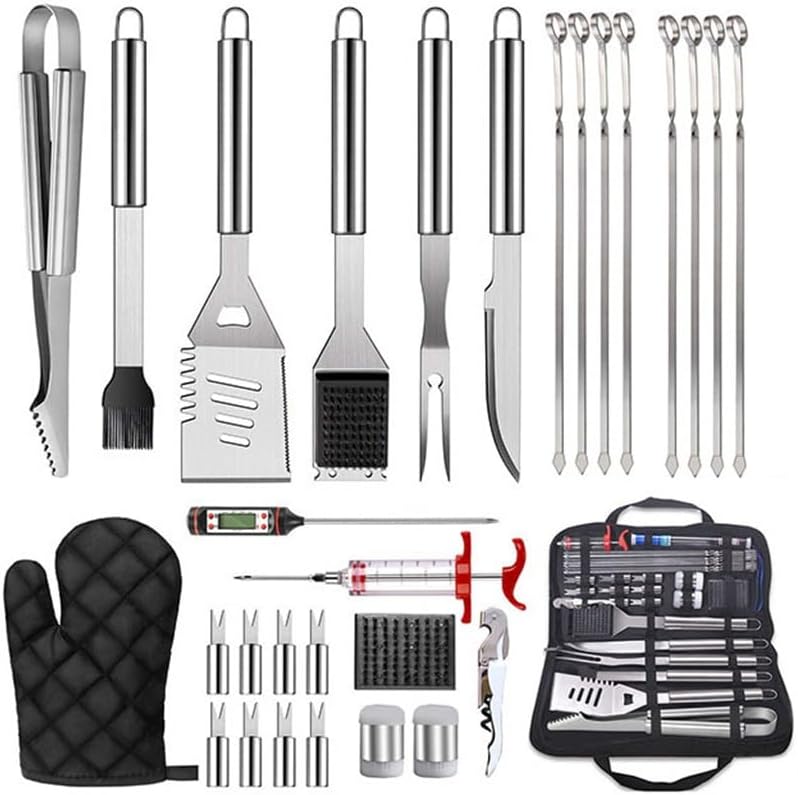 Outdoor Barbecue Tool Set Stainless Steel Grill Set