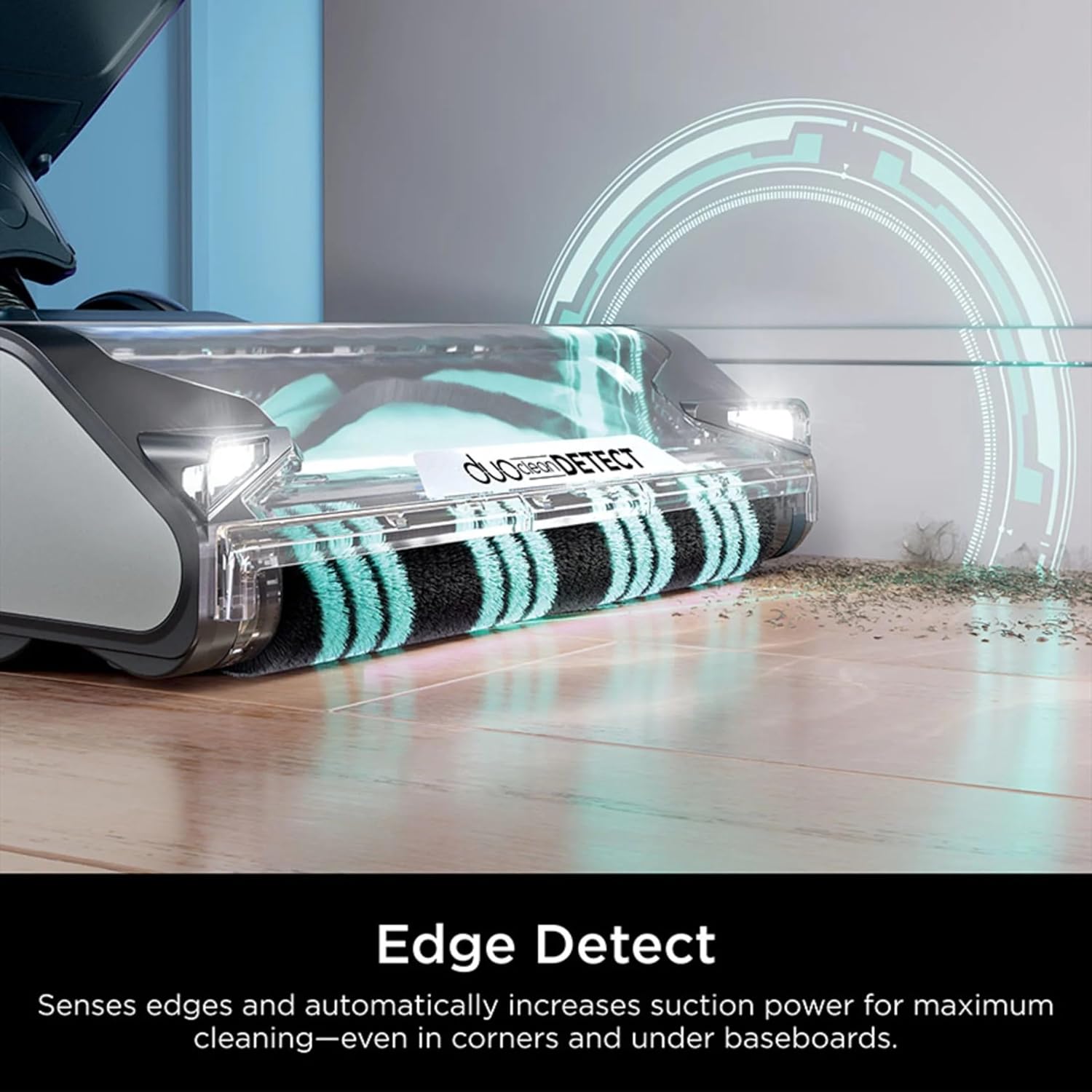 SHARK AZ4000 POWERDETECT Upright Vacuum Cleaner with DuoClean Technology, Odor Neutralizer Technology, Powered Lift-Away, Self Cleaning Brushroll, Anti-Allergen Complete Seal, XL Dustcup (Renewed)