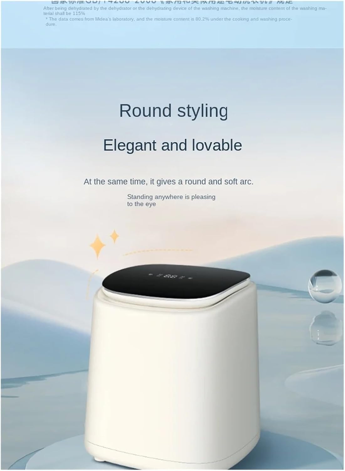 Portable Washing Machine, Portable Underwear Mini Washing Machine Laundry Appliances High Temperature Sterilization Socks Automatic,for Apartments, Homes, and Dorms