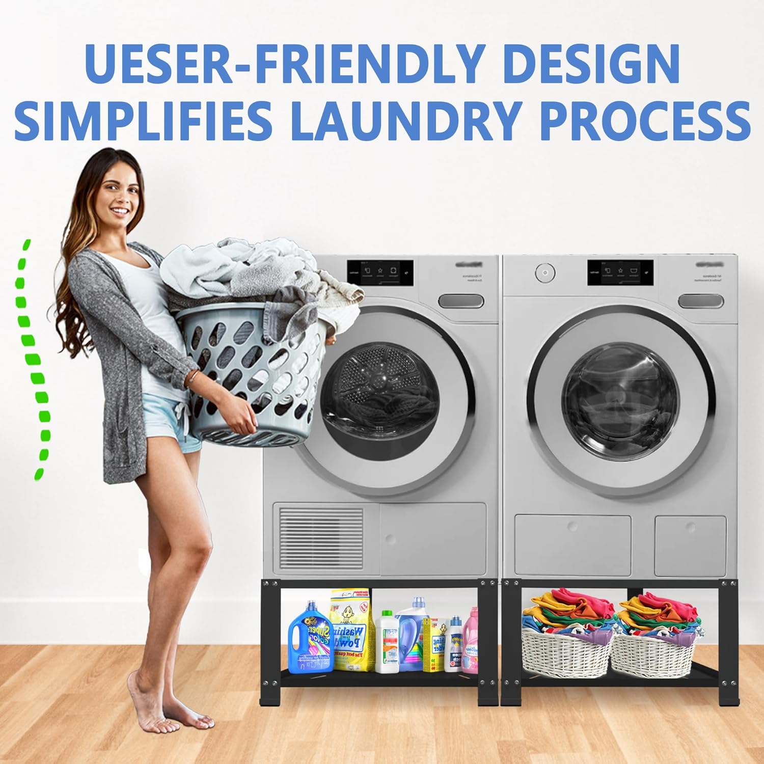 Royxen Washer and Dryer Pedestals,16