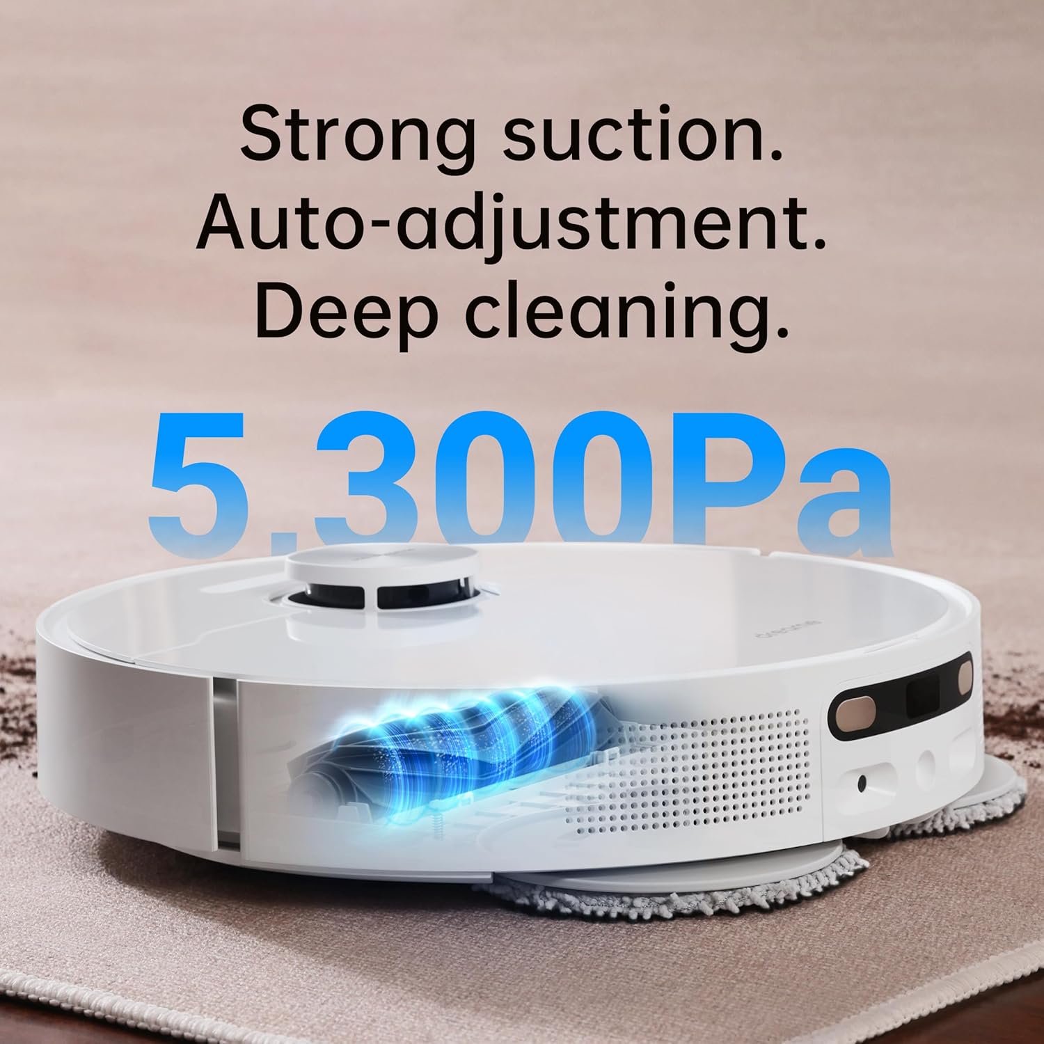 Dreame L10s Ultra Robot Vacuum and Mop Combo,Auto Mop Cleaning and Drying, Self-Refilling and Emptying Base for 60 Days Cleaning, 5300Pa Suction & AI Navigation (Renewed)