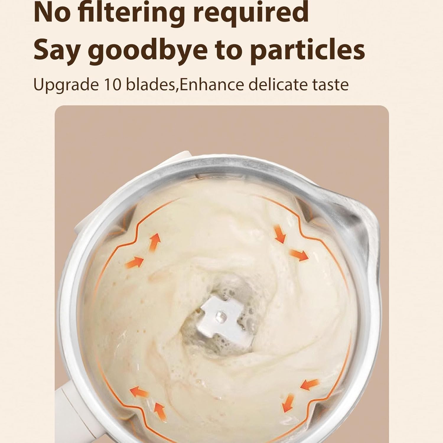 Irishom Nut Milk Maker, Soy Milk Maker Programmable Blender with Digital Display 12 Stainless Steel Blades Auto Cleaning 8H Keep Warm Function (White)