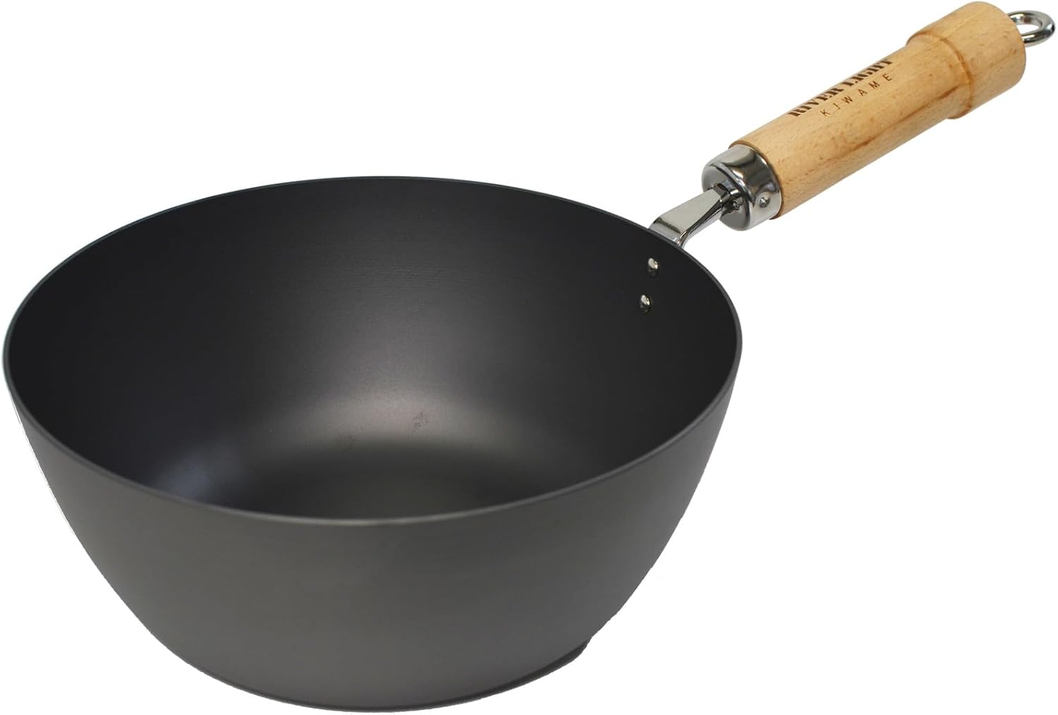 リバーライト(Riverlight) River Light Kyoku Japan Single Handed Small Pot 7.9 inches (20 cm)