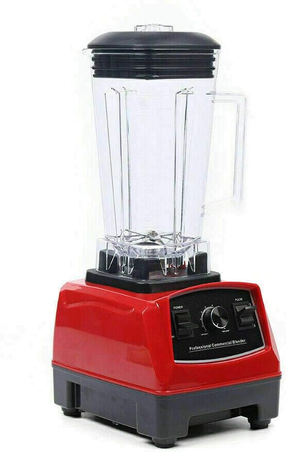 Commercial Blender Mixer 1500W Smoothie Shake Blender Portable Food Blender Juicer Maker Extractor Countertop Blender Bar Blender Fruit Food Mixer Soy milk Juicer Processor Drink DIY Maker Mixer Black