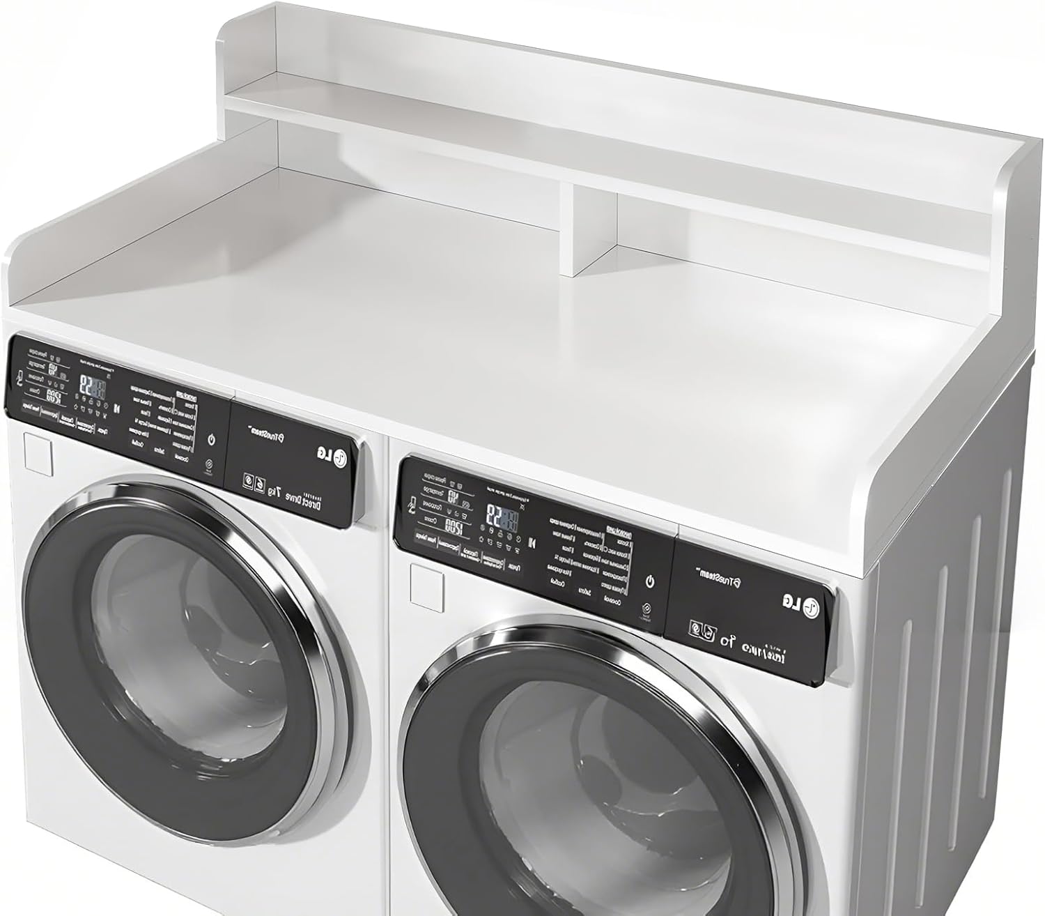 2-Tier Washer Dryer Countertop with 2.8