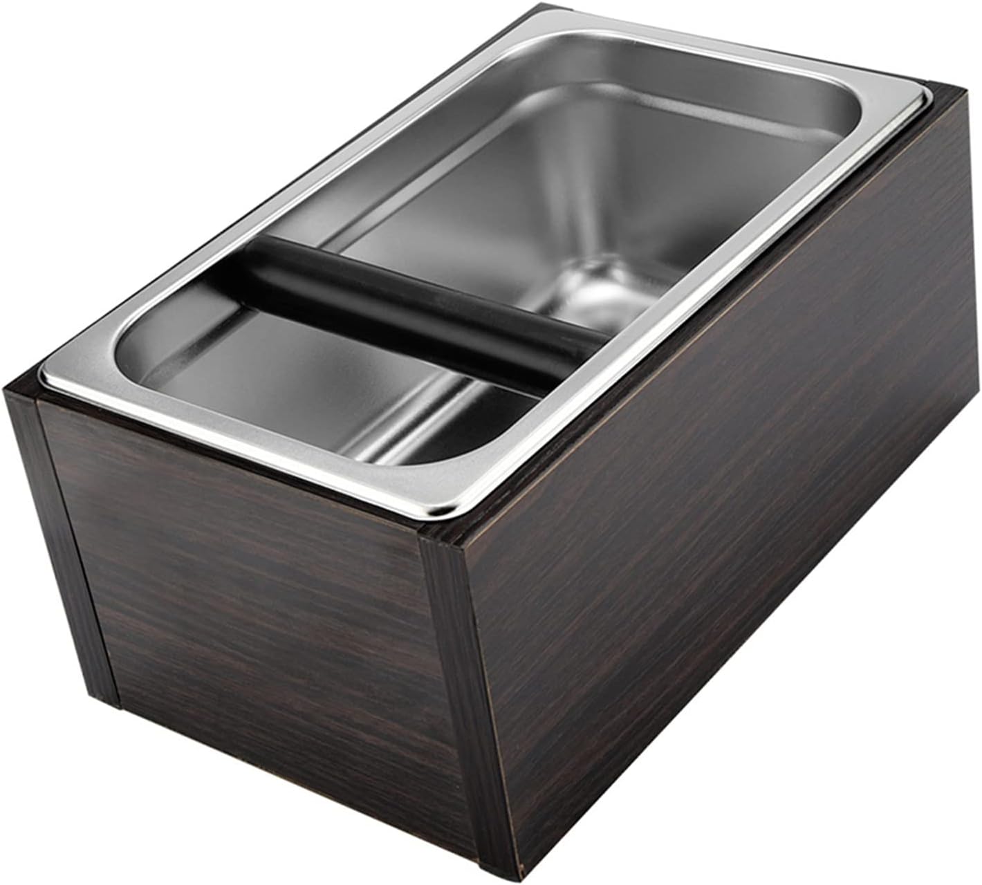 Acouto Stainless Coffee Knock Accessories with Handle - Coffee Grounds Container Waste Bin Home & Kitchen, Kitchen & Dining, Small Appliance & Accessories