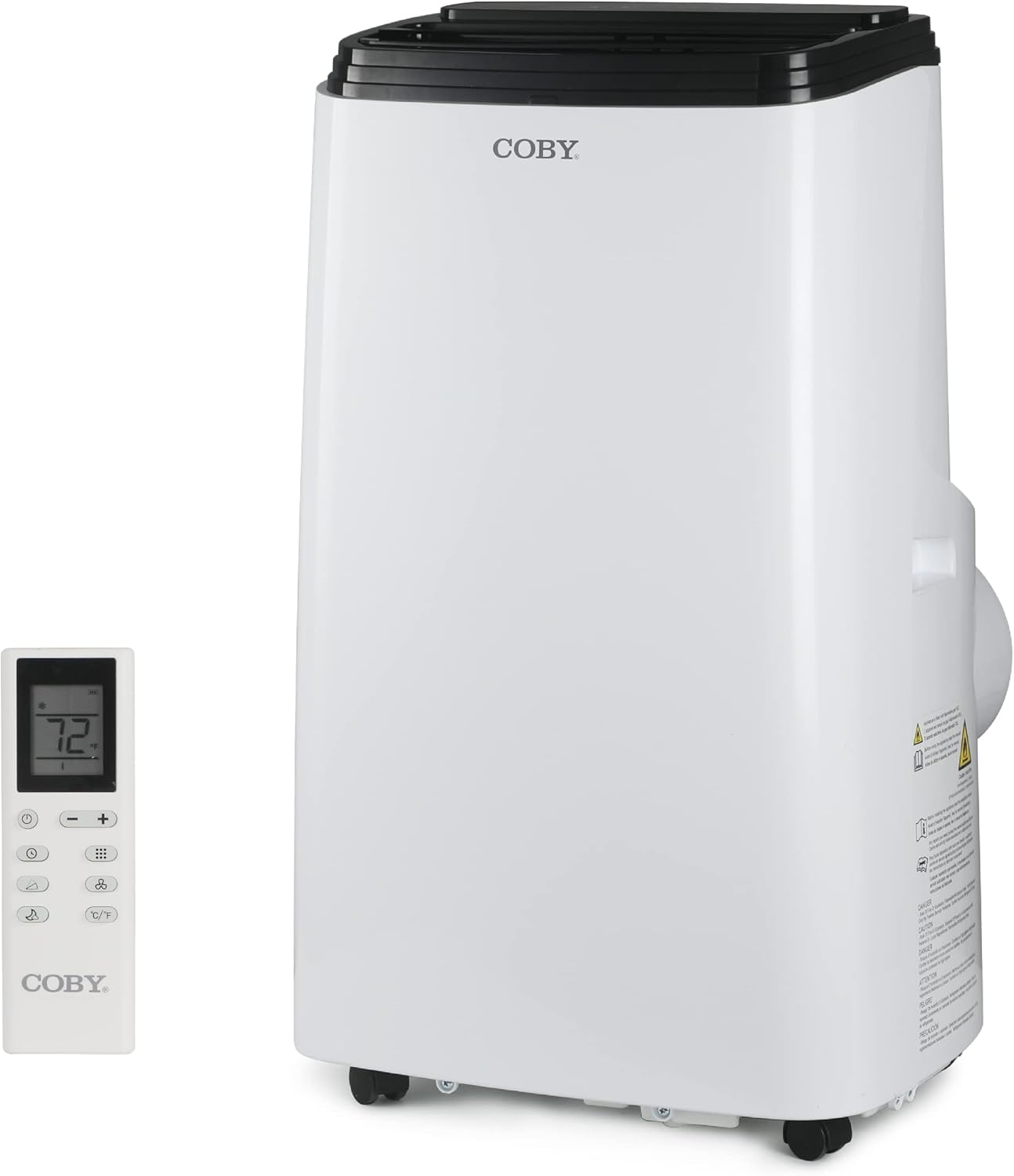 Coby CBPAC815 3-in-1 AC Unit, Dehumidifier & Fan, 12,000 Portable-air-conditioners, 12000 BTU, White