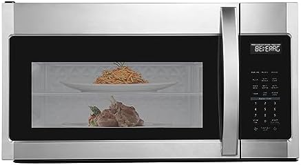 BLACK+DECKER EM044KB19 Over The Range Microwave Oven with One Touch, 1000 Watts, 400 CFM and Auto Cooking, OTR 1.9 Cu.ft