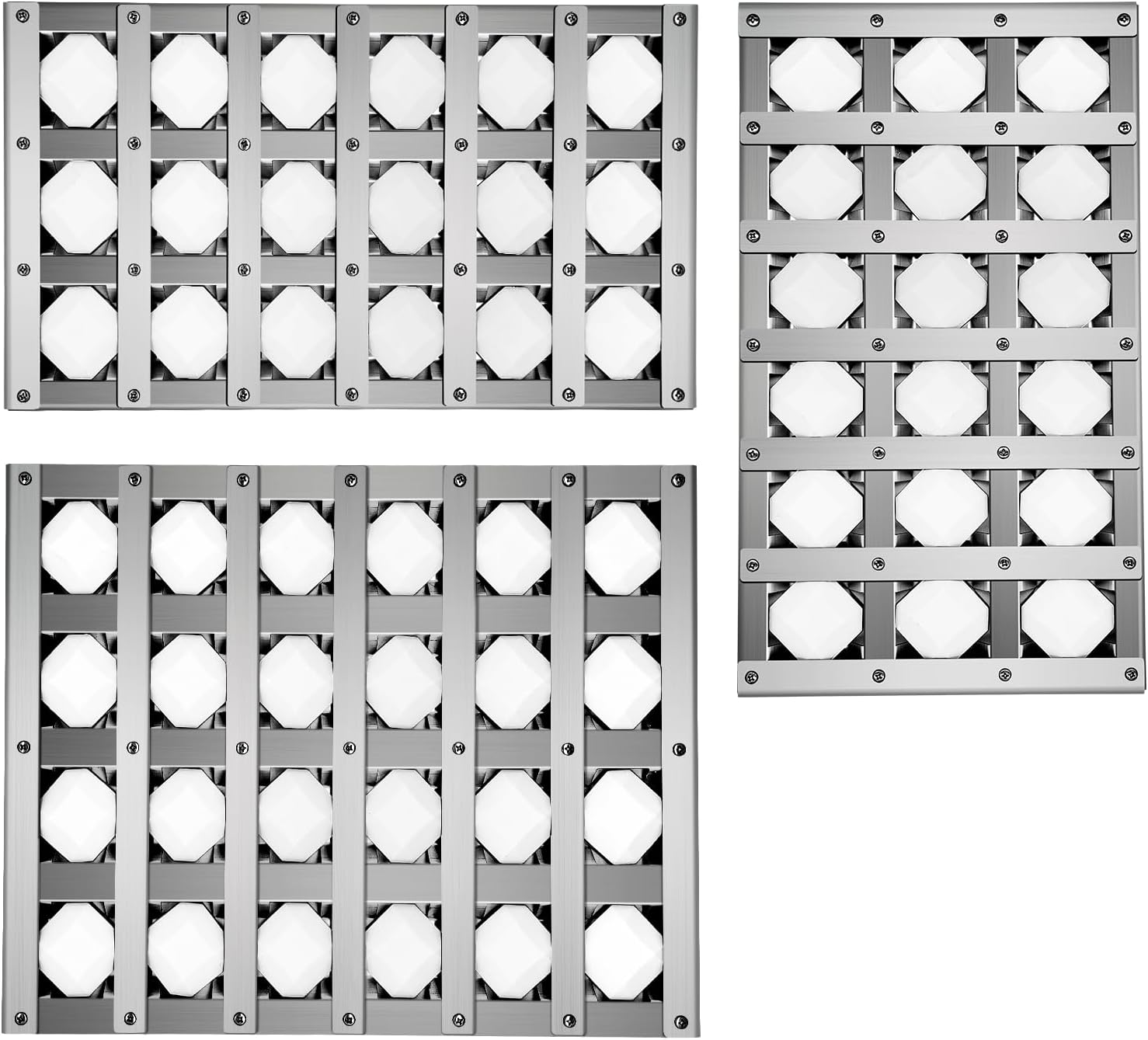 510-1024 and 510-1025 Briquette Tray for Alfresco Grill Parts,Radiant Tray Assembly for Alfresco Artisan ARTP36, AAEP26, AAEP36 with Ceramic Rods