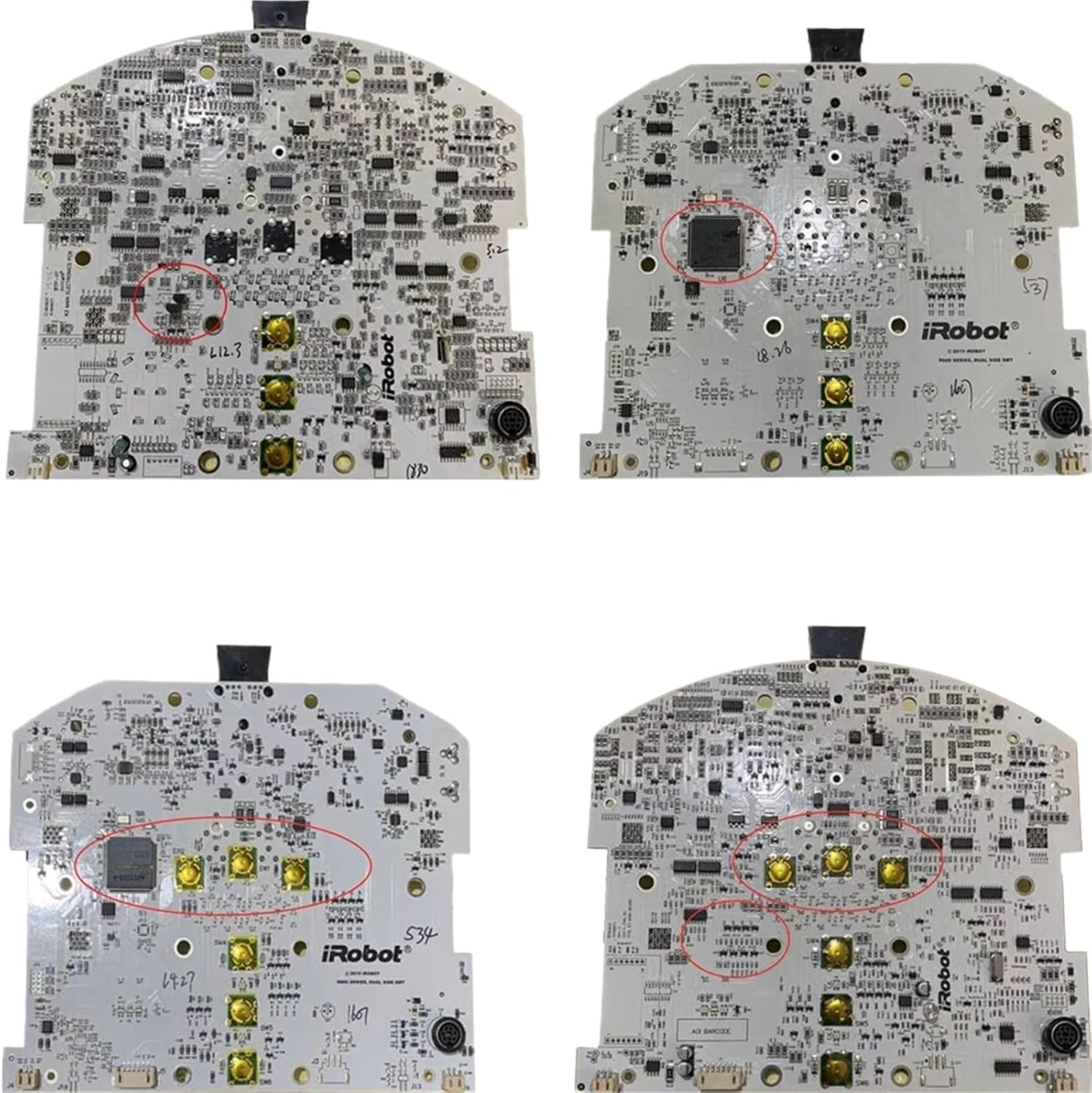Compatible with PCB Motherboard - for iRobot Roomba 500 600 Series Vacuum Cleaner, Replacement Circuit Board Mainboard with Timing Function(Orange)