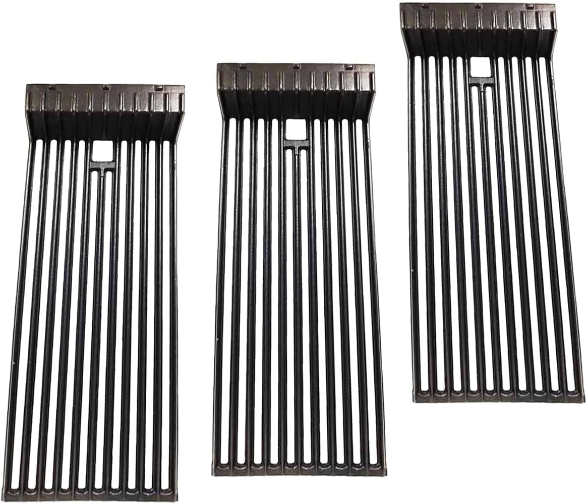 Shengyongh CC62503 (3-Pack) Cast Iron Grates for BroilMaster D3, P3, S3, U3, BroilMaster G-3 (Single Post), G-3 (Twin Post), G-3 EXPL, G-3 EXPN, G-3 TXPL, G-3 TXPN