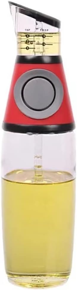 Oil Sprayer Glass and Vinegar Dispenser Pantry Storage Containers Spray Bottle for Kitchen Tools Accessories(E,500ML)