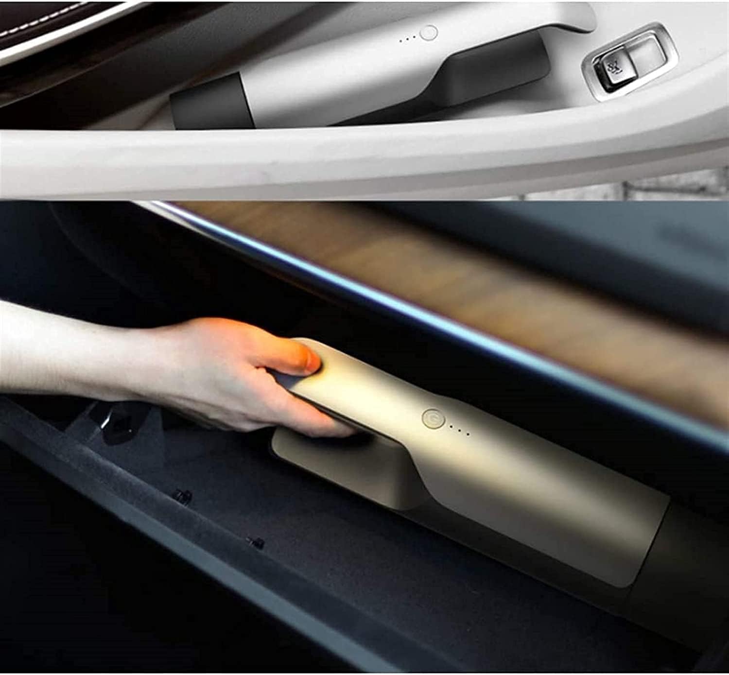 Handheld Mini Car Vacuum Cleaner Car Wireless Charging 4200pa, Portable Vacuum Cleaner Household and Car Vacuum Cleaner