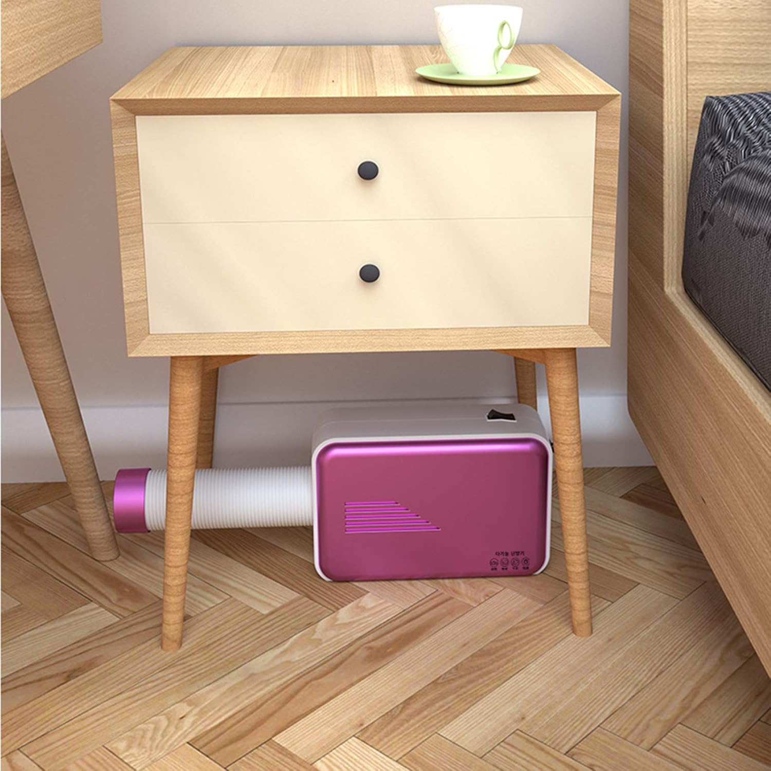 Compact Dryer, 220v Electric Portable Clothes Dryer with 3 Automatic Working Mode for Small Living Spaces, Apartment Houses, dorms, RVs,Blue