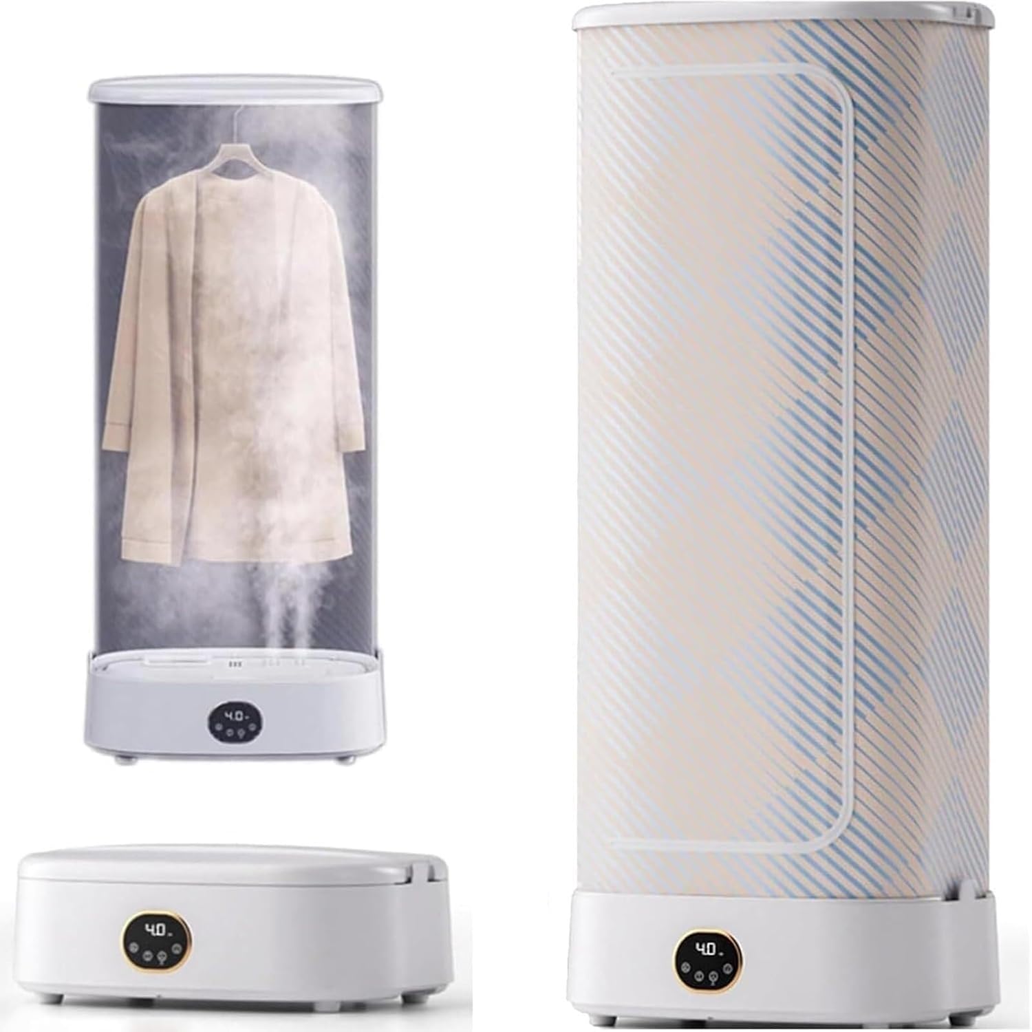 Steam Press Ironing Machine, Vertical steam iron automatic with remote control, And Dry Clothes, Automatic Garment Care System to Steam For Clothes