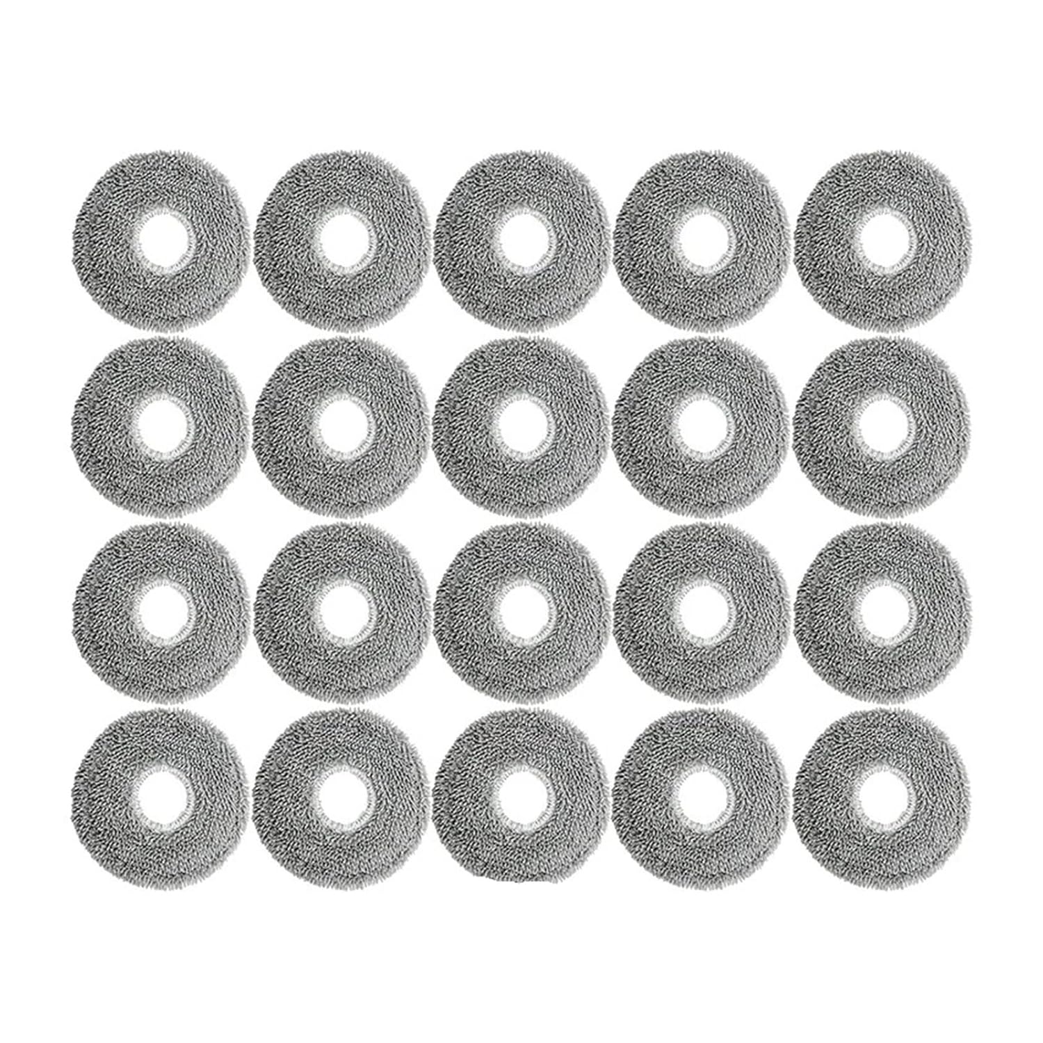 Mop Cloth,Compatible for JONR, P20 Pro Robot Vacuum Cleaner Part Microfiber Mop Cleaning Pad Replacement Household Cleaning Spare Parts ﻿(Beige)