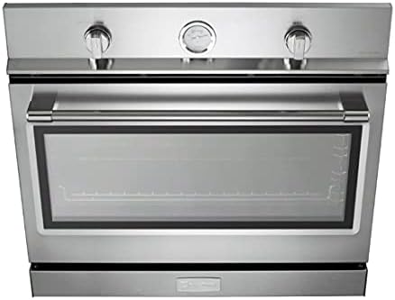 Verona VEBIG30NSS 30 inch Built-In Gas Single Wall Oven with 3.5 cu. ft. Capacity, Convection in Stainless Steel