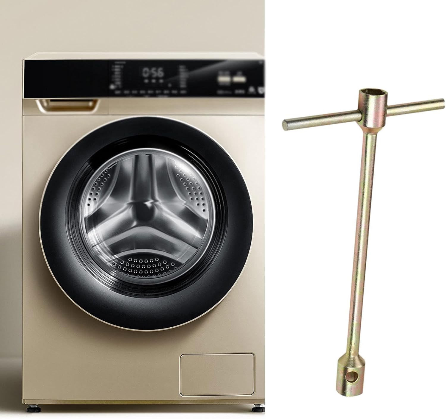 Washing Machine Clutch Disassembly Wrench Socket Wrench Manual Tool Laundry Appliances Practical Household Home Use Spanner