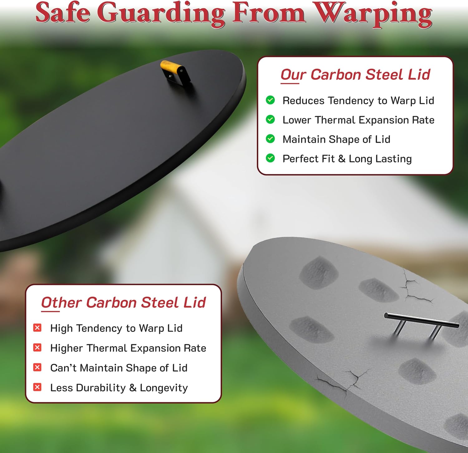 Febtech - Firepit Lid 36