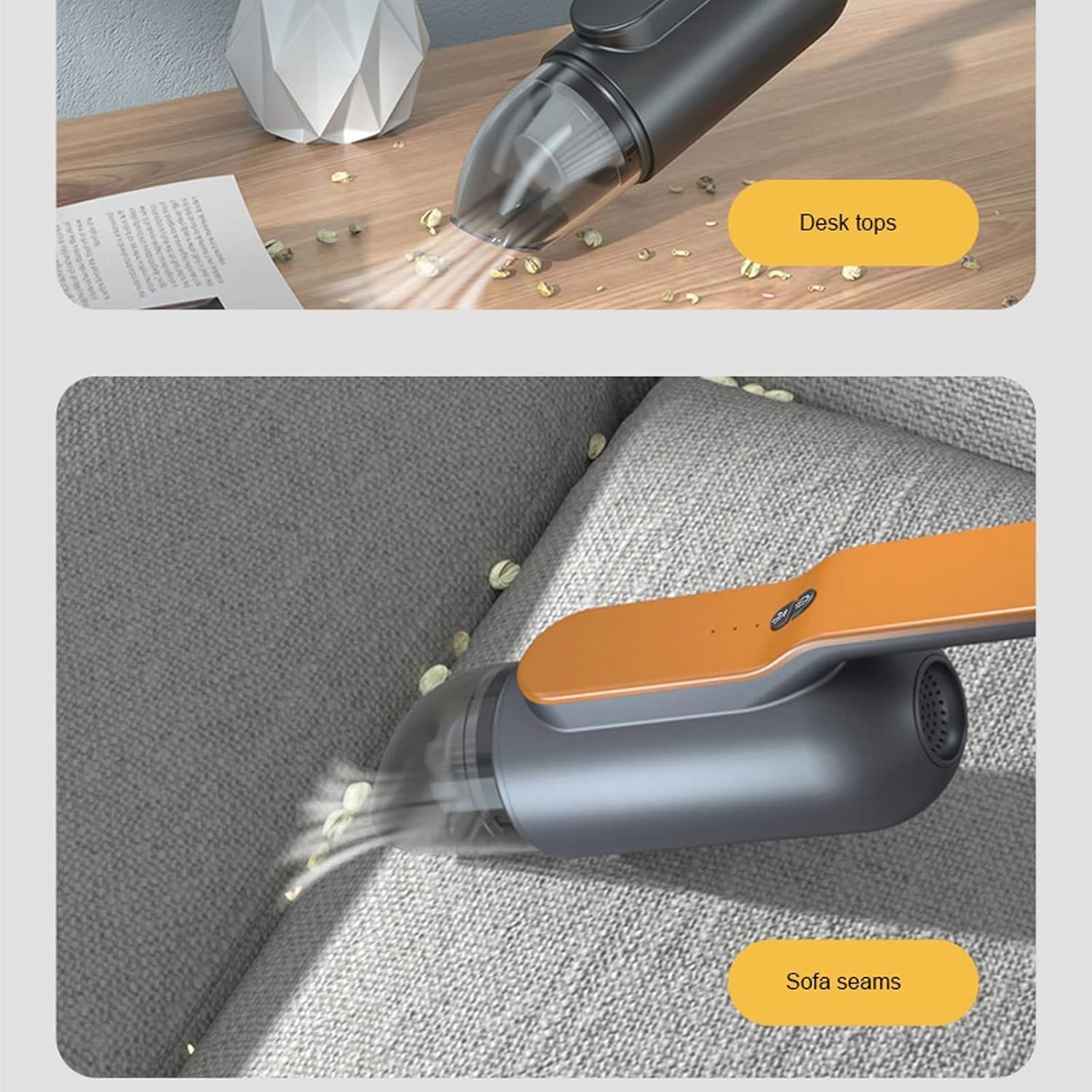 Wireless Vacuum 13000pa Vacuum Cleaner for Car Mini USB Charging Cyclone Suction Cleaners Portable Handheld Home Desk Wireless