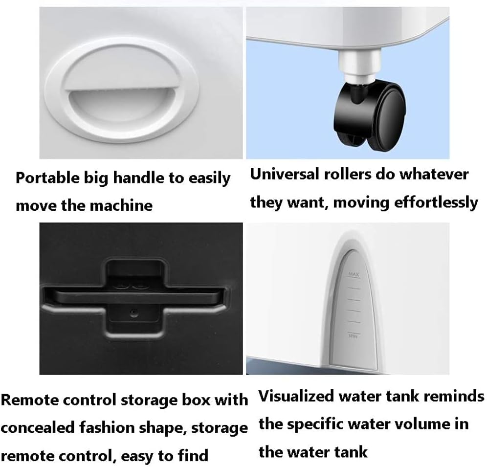 Air Cooler for Home Office Air Cooler 10,000 BTU Portable Air Conditioner, Three-in-one Floor-standing Air Conditioner, With Remote Control And LED Display, 3 Fan Sp