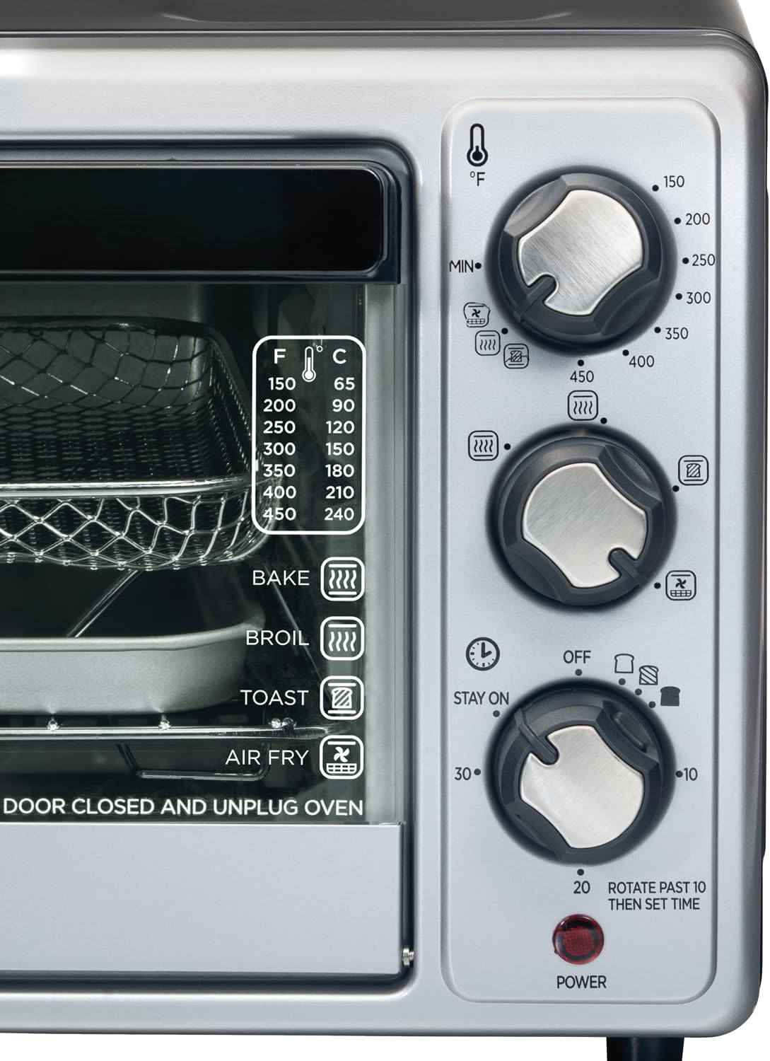 Hamilton Beach Sure-Crisp Toaster Oven with Air Fryer