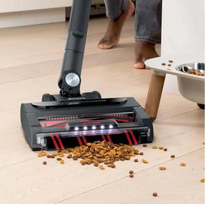 Shark Stratos Cordless Vacuum with Clean Sense IQ and Odor Neutralizer, MultiFlex Wand, Includes Crevice Tool & Anti-Allergen Brush, Up to 60 Minute Runtime, Ash Purple, UZ815H