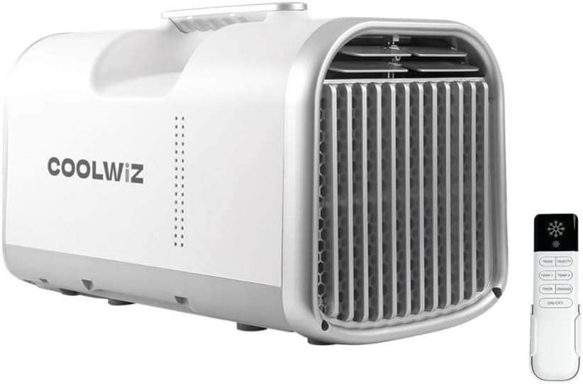 Portable Camping Air Conditioner with Smart Panel,High-Efficiency Portable AC Unit 4500BTU,Outdoor Camping ac for Tents, Cars, Trucks, Parties, Fishing,RV Van Life and Home Use