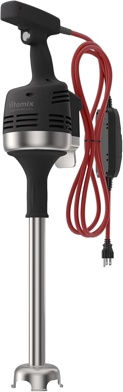 Immersion Blender, Black, 3 Speeds, 28 gal Capacity, 16