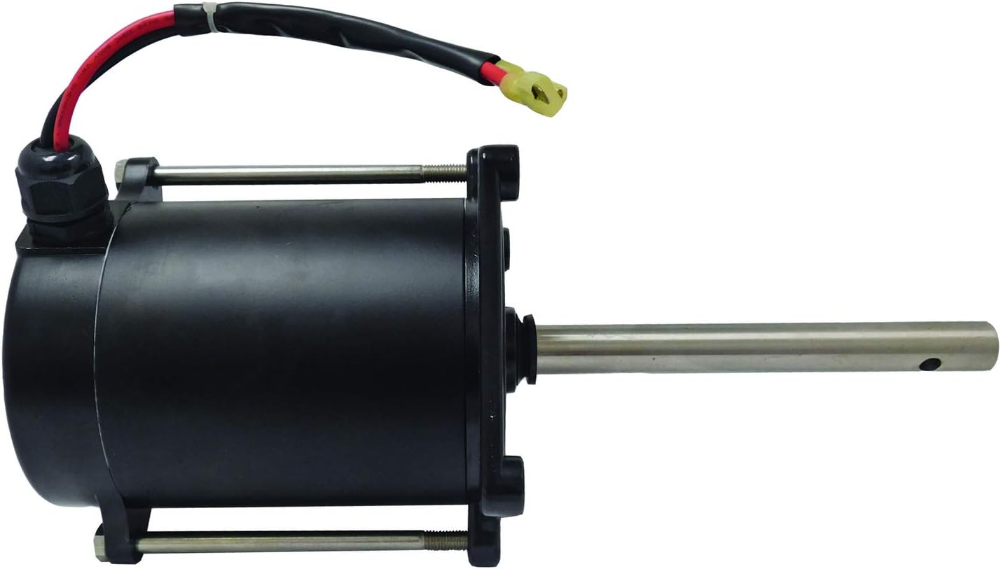 New 12V Salt Spreader Motor Compatible with Buyers Salt Dog 1400601SS 1400701SS 2000 2.5 Under Tailgate, Reversible Rotation 3014078 BP801-022A BP801022A SAB0193 SHPE2250 SHPE3000