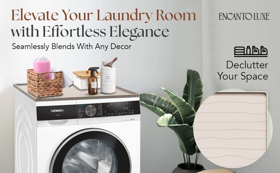 2 PC Washer and Dryer Top Cover Protectors 25