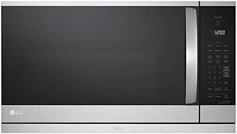 2.1 cu. ft. 30 in. Width PrintProof Stainless Steel 1,050-Watt Smart Over-The-Range Microwave Oven with ExtendaVent 2.0