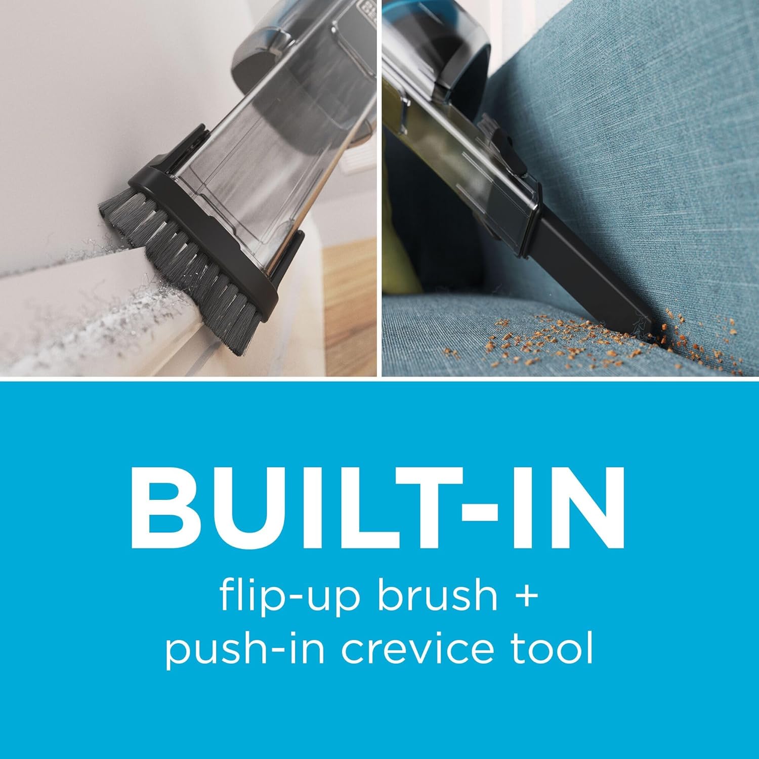 BLACK+DECKER 8V MAX dustbuster Blast Handheld Vacuum Cordless (HNVD215J00)