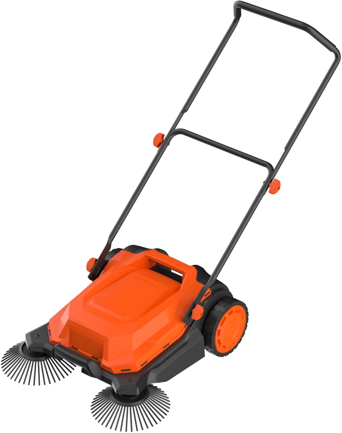 MAXLANDER Walk-Behind Hand Push Floor Sweeper