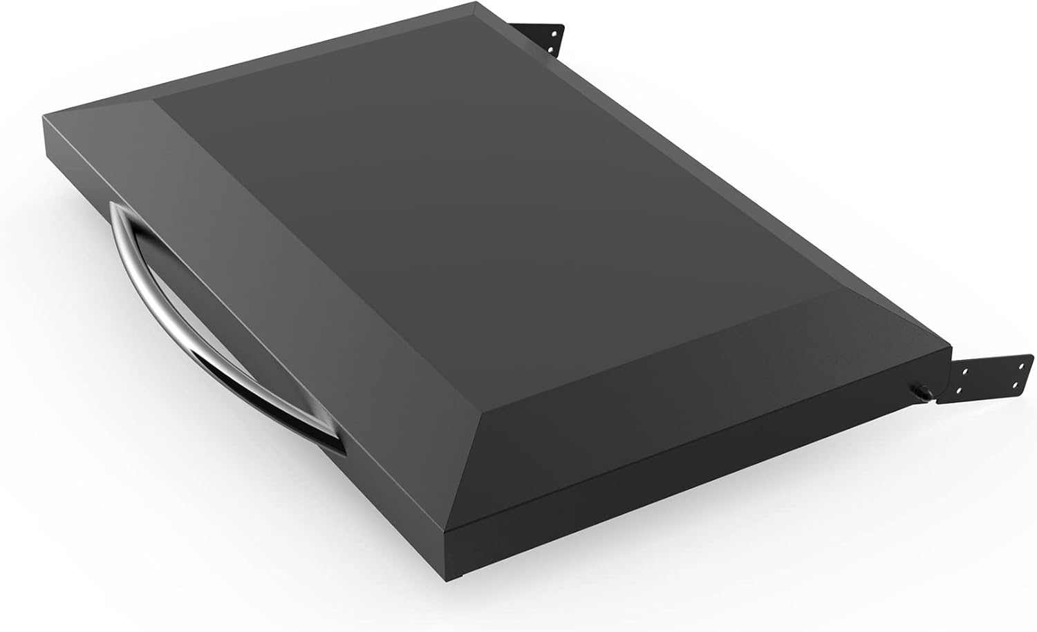 Stanbroil Table Top Griddle Hood, Hard Cover Hood Fits Blackstone 28 inches Front Grease Flat Griddle, Black